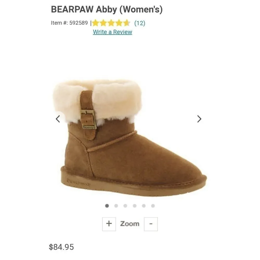 BearPaw bearpaw abby women s fur boots